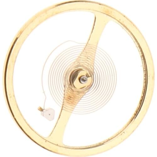 Gold Balance Wheel Compatible With Hairspring Parts Tool For 8200 Watch Movement