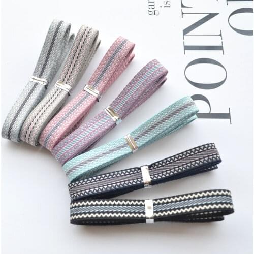 9mm Stripe Grosgrain Fabric Ribbon DIY Hair Bows Material Sewing Accessories Handmade Crafts Gift Packing Ribbon (1 Yards/lot)