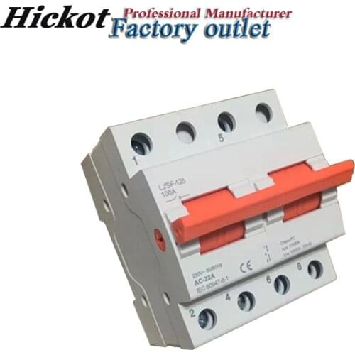 Real 100A Modular Changeover Isolator Switch