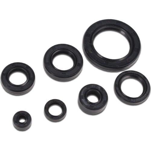 Motorcycle Full Complete Engine Oil Seal Rubber Gear Shaft Seal For Honda CA250 CBT250 CM250 DD250 QJ250-3 Oil Seal Parts
