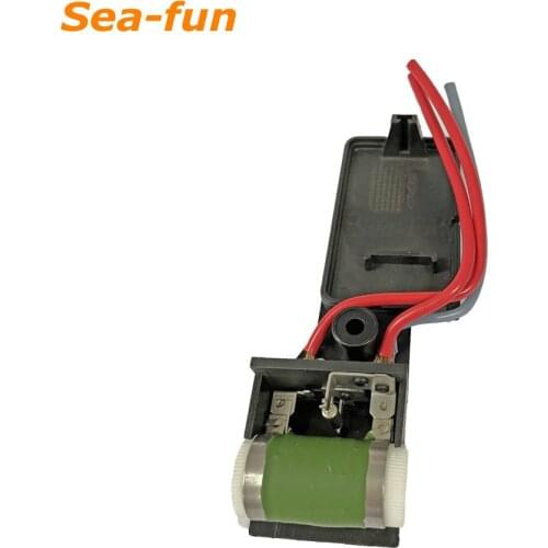 Black Car Engine Cooling Radiator Fan Motor Resistor for BMW Mini Cooper R50 R52 R53 2003 2004 2005 2006 2007 2008 17117541092R