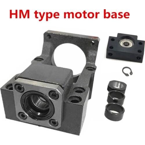 Ball screw SFU1605 Integral seat HM12-57 name23 Motor Bracket with BK12+BF12 for cnc