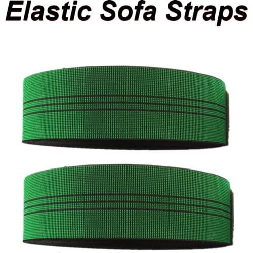 Upholstery fabric - Elastic Latex Tape Elastic Furniture Sofa Straps Trampoline Belt
