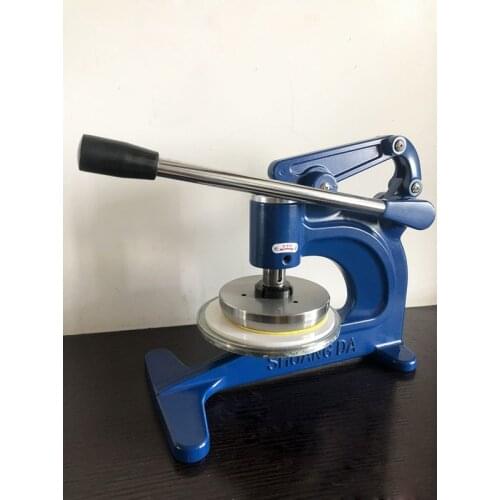 Manual Cloth Sampler Round Hand Press Textile Fabric Paper Cloth Sampling Cutter