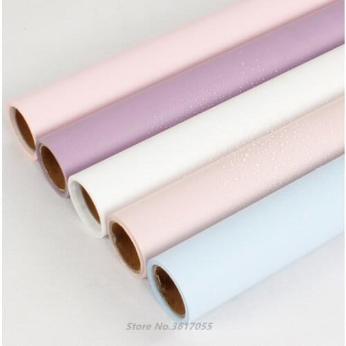 60cmx10yard Waterproof Tissue Paper for wrapping Wedding Gift clothing Paper Copy Tissue Paper DIY candy colors flower wrapping