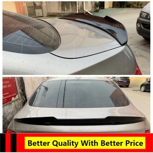 EPFBSQP Rear Trunk Spoiler For BMW F10 F18 M5 520i 525li 528i 2012-2016 Carbon Fiber / FRP Lip Spoiler Car Tail WingDecoration