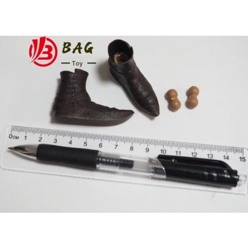 1/6 of the Action Figures model NS001 COOMODEL peddler sword knight solid plastic connector shoes