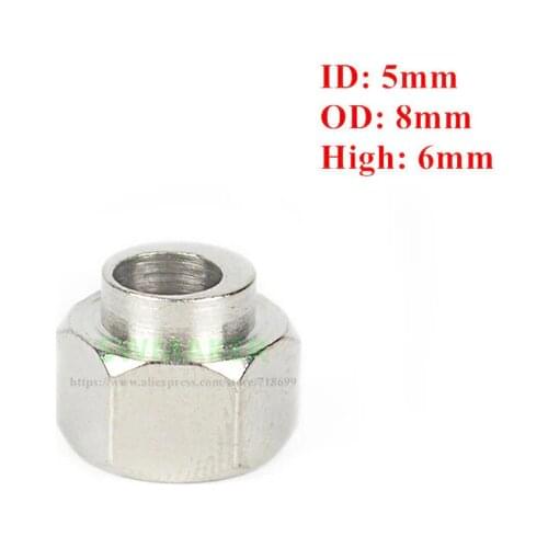 10pcs Height 6mm Eccentric Spacer bore 5mm OD 8mm for Openbuilds Reprap 3D printer OX/Shapeoko CNC DIY parts