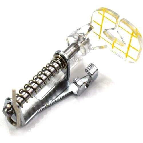 2PCS Home Sewing Quilting Embroidery Shank Presser Foot Freemotion Pressure Transparent Big Feet Domestic Sewing Accessories