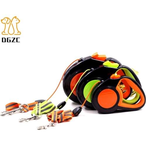 3M 5M 8M Nylon Retractable Dog Leash Walk Pet Reflect Leashes Automatic Cat Leash for Big Dog Walking Reflective Pet Dog Lead