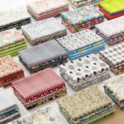 5Pcs 25cm x 25cm Rag Head Handmade Diy Patchwork Baby Clothes Cloth Sachet Sachet Small Floral Cloth Zero Cloth Clearance