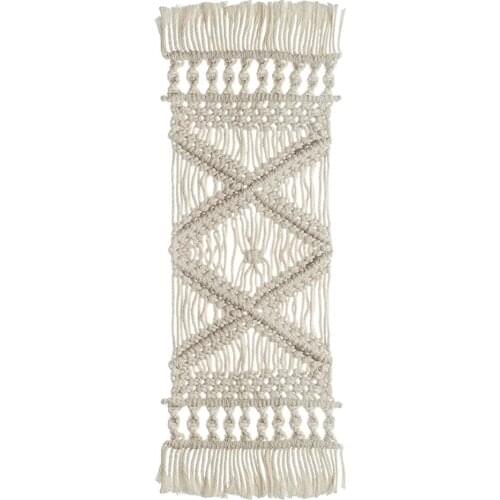 Bohemian Hand Woven Table Mat Placemat Non-slip Coaster Heat Insulation Cushion Cstom Western Placemat Table Flag