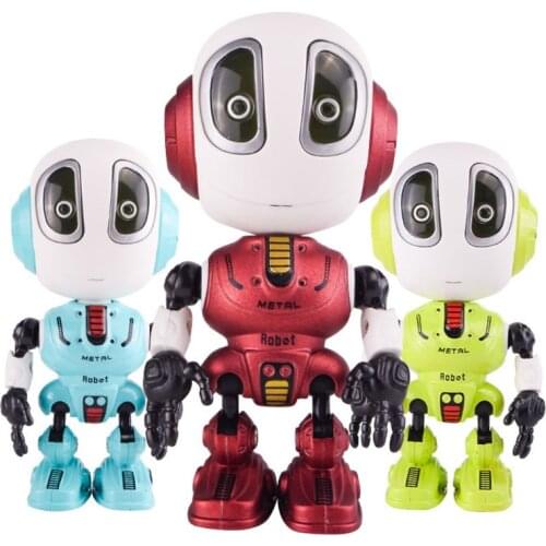Touch Sensitive Robot Toys for Kids Christmas Stocking Stuffers with LED Lights