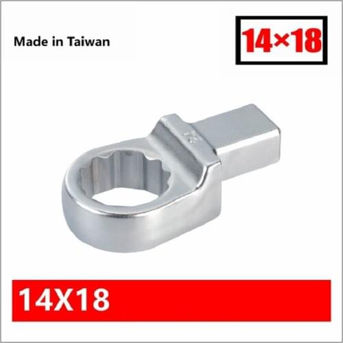 Open end torque wrench 14x18 17-32MM connector open end box plug in