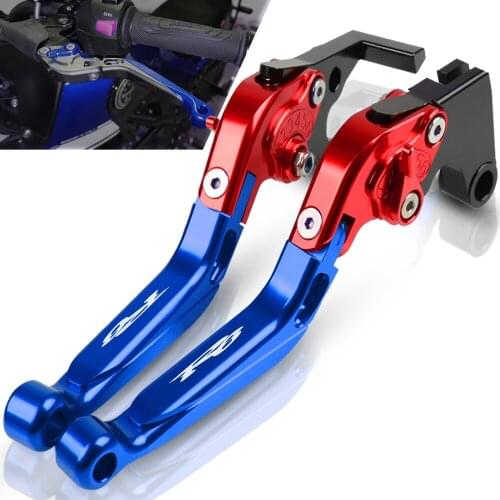 FOR YAMAHA YZF R6 YZF-R6 2017 2018 2019 2020 2021 Motorcycle handbrake Adjustable Handle Brake Clutch Levers YZFR6 Accessories