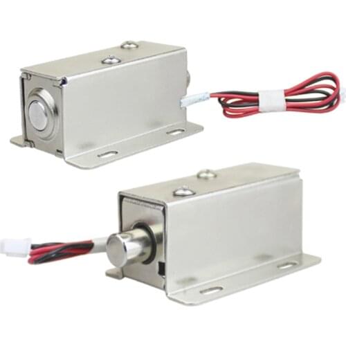 DC12V/24V optional electromagnetic lock locker electronic lock mini electric bolt lock drawer file cabinet lock cylinder lock