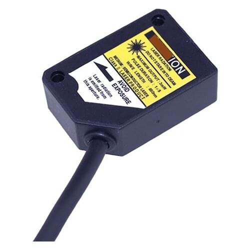 SYME3Z-L30N1 SYME3Z-L30P1 square laser diffuse reflection photoelectric sensor infrared sensor switch