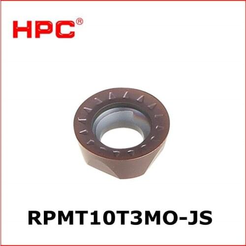 RPMT10T3MO-JS ZT30 CNC cutting tools tungsten carbide milling inserts for milling tool