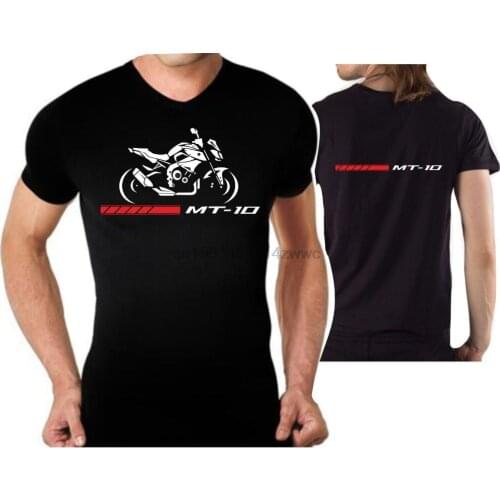 T-Shirt Maglia Per Moto Yam Mt 10 T Shirt Mt10 Motorcycles 2020 Short Sleeve O Neck Casual Men Print Fashion High Quality Tees