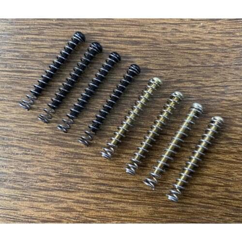 Good Metal Humbucker Double Coils Pickup Frame Clamp adjusting Screws + Springs for Electric Guitars Made in Korea