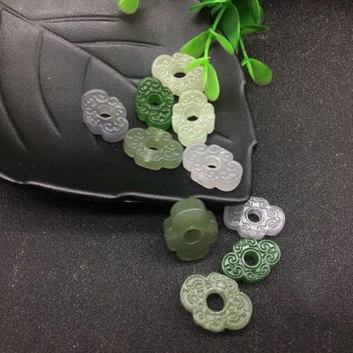 And Tian Yu back dragon pattern lantern Chinese knot necklace