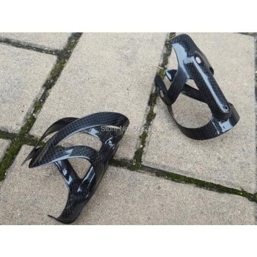3K Carbon Cycling Water Bottle Cage for Cyclocross Road Mountain Bike MTB - 2 pcs cages CG016