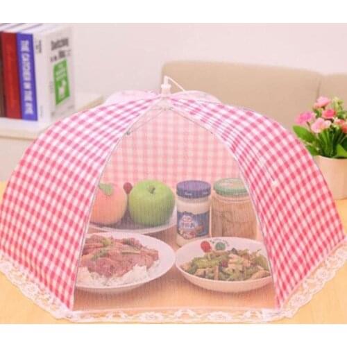 Food Covers Kitchen Freshness Cover Hygiene Grid Umbrella Style Kitchen Food Dish Cover Mesh Kitchenware Kitchen Accessories