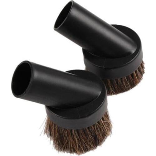 32mm Dust Removal Brush Shop Vac Tool Accessories Vacuum Cleaner Adapter Brush Head Horsehair Round Brush