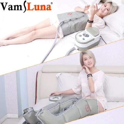 Air Wave Pressure Pressotherapy Massage Compression Circulator Leg Arm Waist - Lymphatic Drainage Device For Muscles Relax
