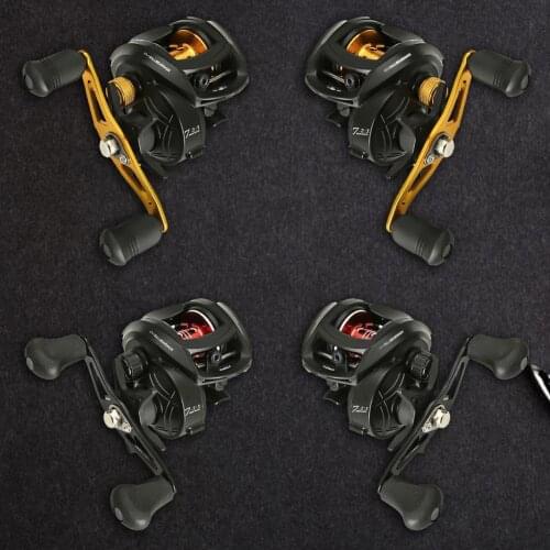 Fishing Baitcasting Reel 7.2:1 Gear Ratio 17+1 Ball Bearing 8kg Max Drag Fishing Coil Spincast Suitable For Children /Beginners