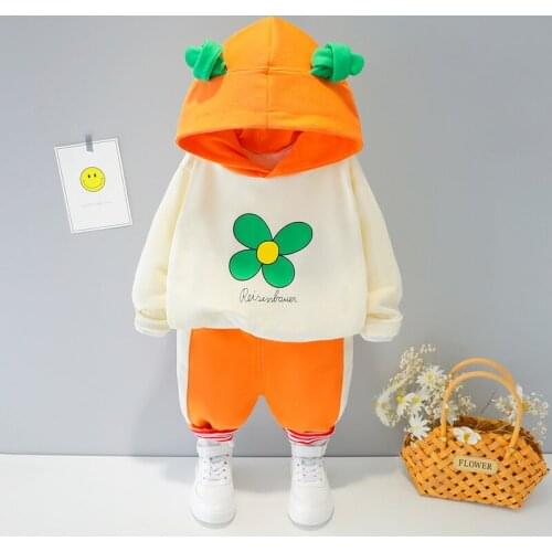 Spring newborn baby girls clothes outfits sets sports sweater + pants suits for baby born cloth costume toddlers girls sets