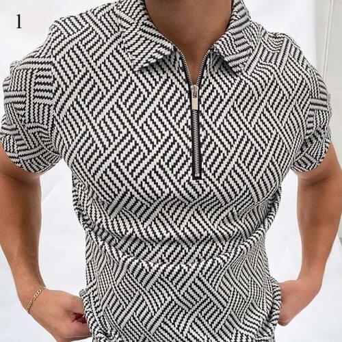 YJSFG HOUSE Short Sleeve T-shirts For Men