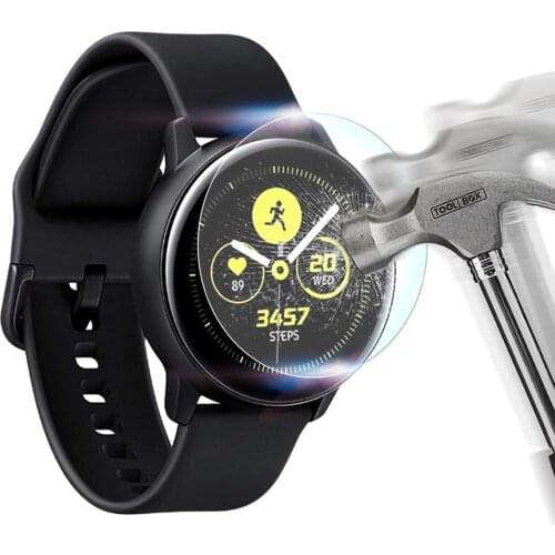 Hero Iand Tempered Glass Protective Film for Samsung Galaxy Watch Active watch Screen 9h Glass Screen Cover Guard Protector Film