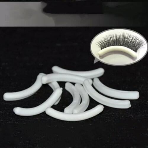 10pcs Replacement Eyelash Curler Refill Silicone Pads Makeup Curling Lash Tools Eyelash Curler Replacement Pads Eyelash Clipper