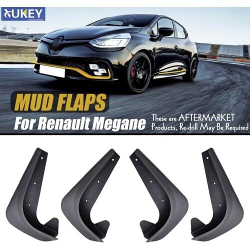 4pcs Mud Flaps Mudflaps Splash Guards Mudguards Front Rear For Renault Megane I II III IV Classic Grand GT GrandTour RS Trophy
