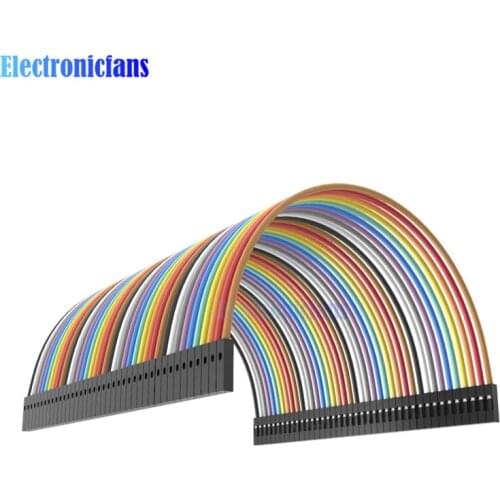 40pin dupont cable jumper wire dupont line female to female dupont line 10cm 1P diameter:2.54mm