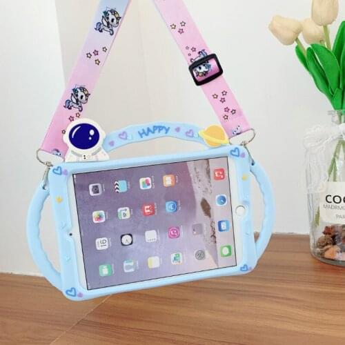 Mini 5 Case for IPad 10.2 8 7 Generation Pro 9.7 10.5 11 Air 1 2 3 4 10.9 Cover Safe Silicon Kickstand Cartoon Kids Funda Coque