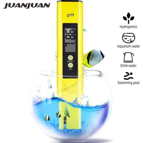 10pcs/lot Digital LCD ph meter Aquarium Water Acid PH Tester with 0.01 atomatic caliration high precision 30%OFF