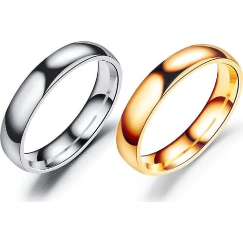 Fashion Ring Titanium Steel Rings Men Women Rings Stainless Steel Ring Love Gift Wild Jewelry