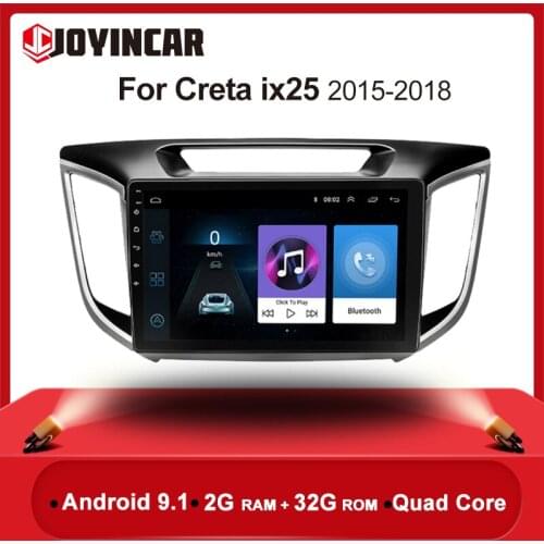 10.1" Android 9.0 Car Multimedia Video Player For Hyundai Creta ix25 2015-2019 Car Radio GPS Navigation 2din Auto Radio WIFI IPS
