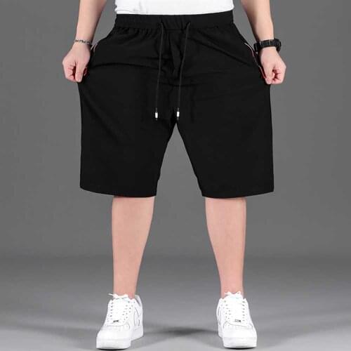 New Fashion Plus Size Shorts Men Casual Beachshorts Loose Baggy Hiphop Harem Short Pants Streetwear Clothing