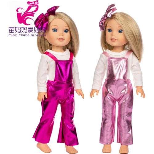 14.5 inch Wellie Wishers doll clothes pants Camille Ashlyn Kendall Emerson clothes 38cm 40cm nancy dolls clothes girl gift