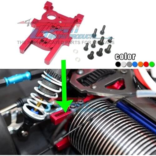 GPM TRAXXAS 1/7 XO-1 64077-3 Flat Sports car Upgrade accessories Metal aluminum alloy Motor fixed seat Bracket Middle gear seat