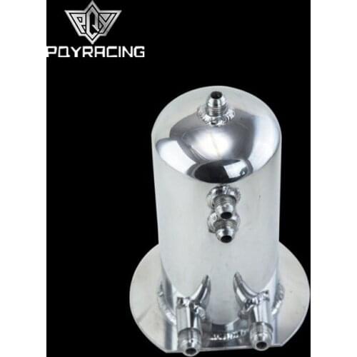 PQY - 2.5 Litre Dome Alloy Fuel Surge Tank / Swirl Pot AN8 -8 Out AN10 PQY-TK15