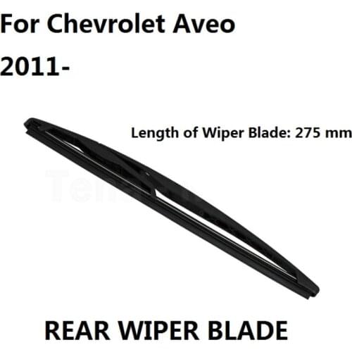 High Quality Natural Rubber Windshield Windscreen Rear Wiper Blade No Arm For Chevrolet Aveo 2011 Onwards
