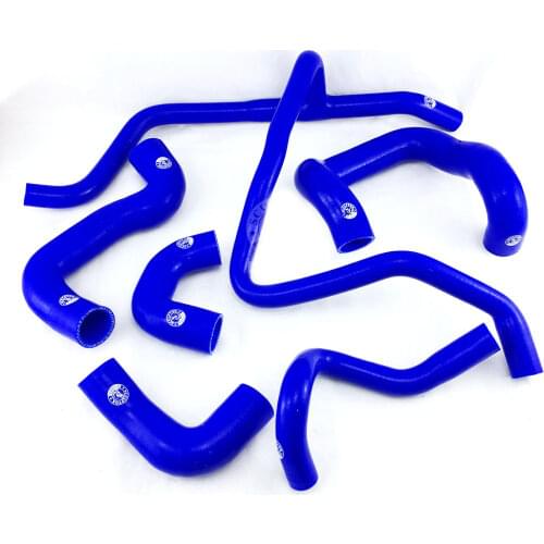 WATER SILICONE RADIATOR HOSE FOR BMW E30 M20 325 325i 6cy 1988-1993 (6Pcs)Red/Blue/Black
