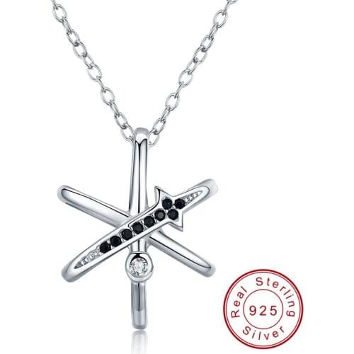 SODROV Romantic 2019 New Arrive 925 Sterling Silver Fine Jewelry Trendy Engagement necklaces & pendants for Women P182