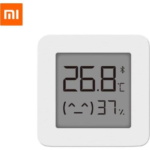 Original XIAOMI Mijia Bluetooth Thermometer 2 Wireless Smart Electric Digital Hygrometer For Smart Home Life Work With Mijia App