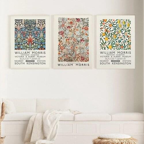 Vintage Wall Canvas Painting Citrus Posters Museum Exhibition Poster Abstract Art Prints Nordic Wall Pictures Living Room Decor