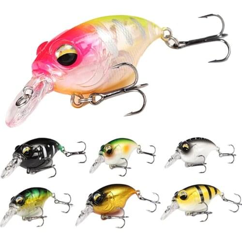 High Quality Fishing Accessories Minnow Length 38MM Weight 8 Grams Sinking Swing Type Fishing Lure Artificial Hard Bait